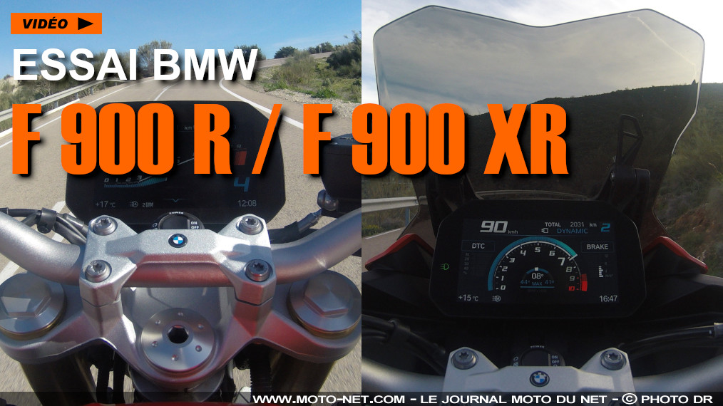 Essai vidéo des BMW F900R et F900XR