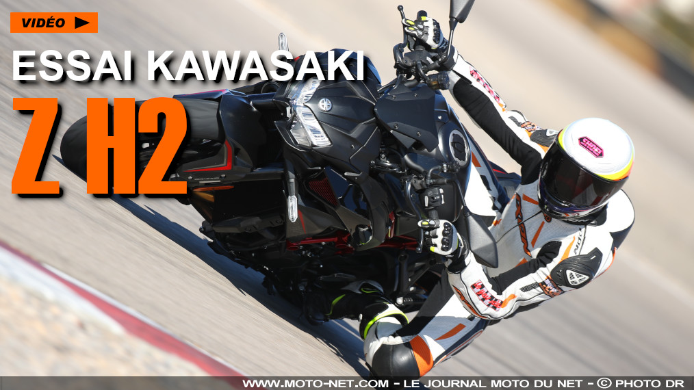 Essai vidéo de la Kawasaki Z H2