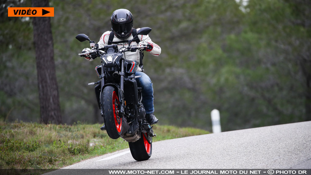 Essai vidéo Yamaha MT-09 2021