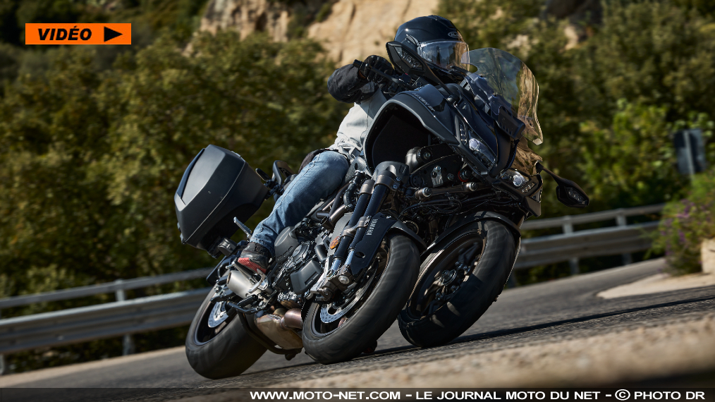 Essai vidéo Yamaha Niken GT 2023 : une moto à 3-roues, pour quoi faire ?