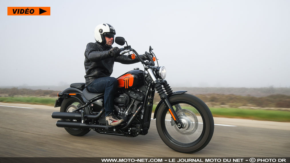 Essai vidéo Harley-Davidson Street Bob 114