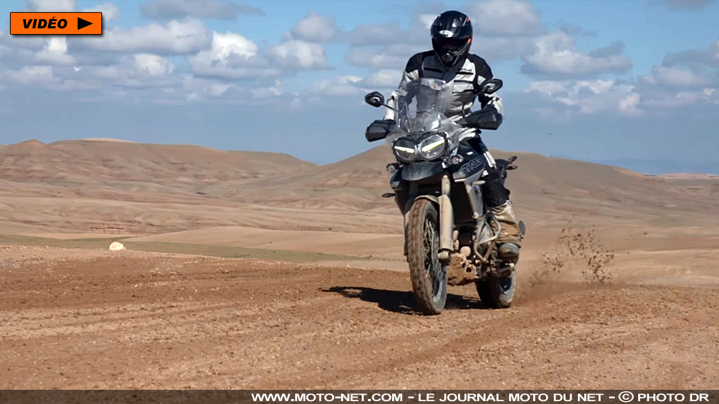 Essai vidéo de la nouvelle Triumph Tiger 800 2018