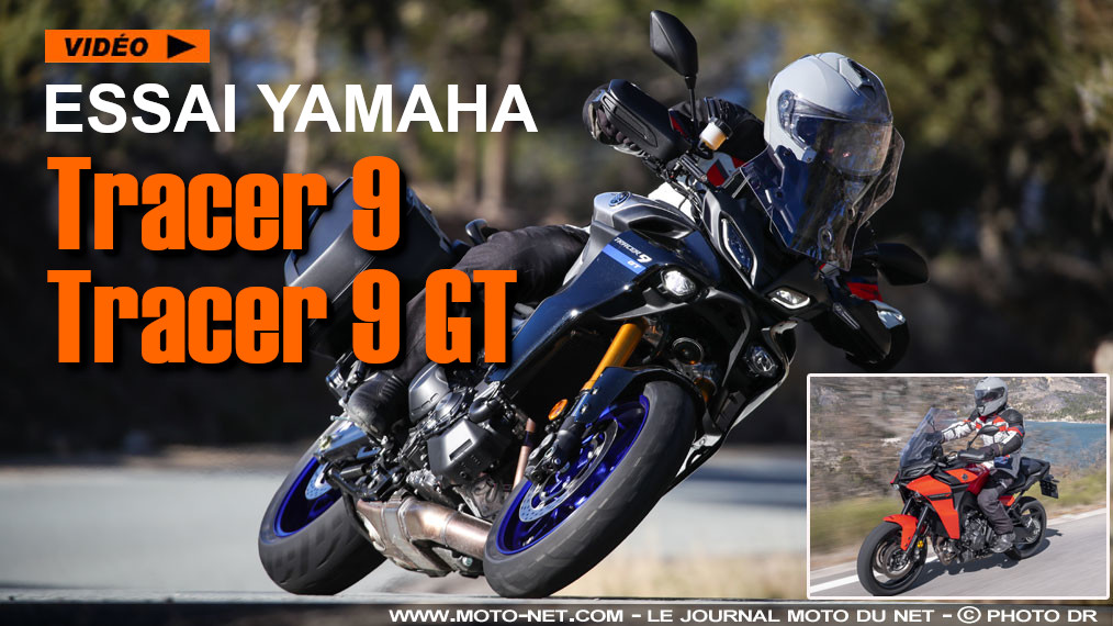 Essai vidéo Yamaha Tracer 9 et Tracer 9 GT