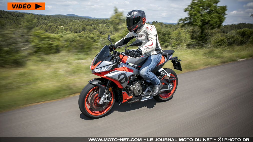 Essai vidéo Aprilia Tuono 660 