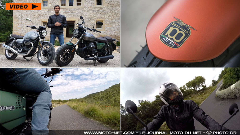 Essai vidéo Moto Guzzi V7 et V9 2021