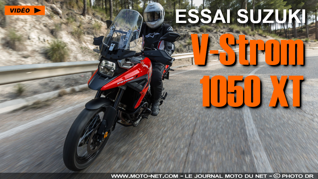 Essai vidéo Suzuki V-Strom 1050 XT