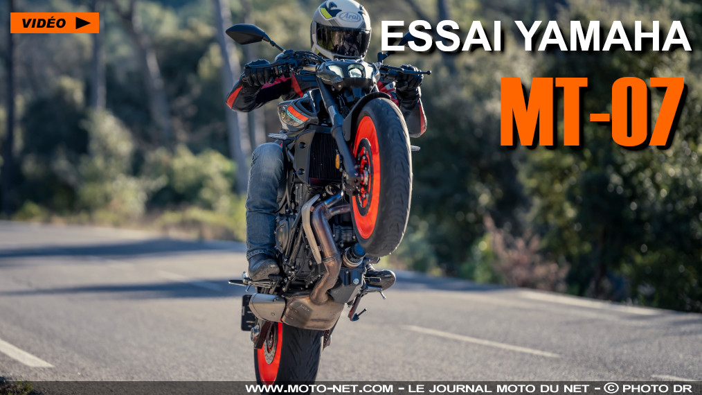 Essai vidéo Yamaha MT-07 2021