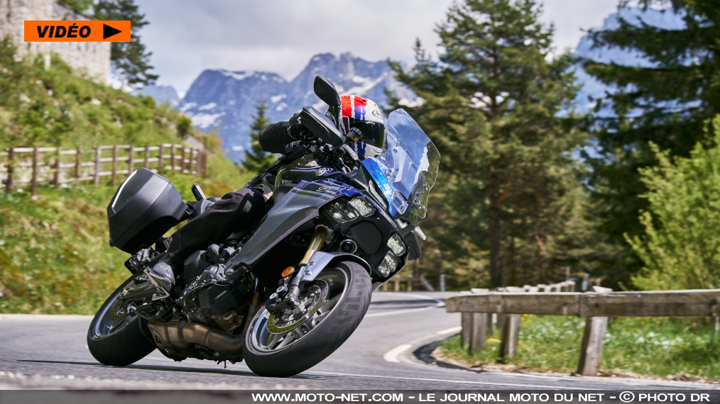 Notre essai vidéo de la Yamaha Tracer 9 GT+ 2025

Notre essai vidéo complet de la nouvelle Yamaha Tracer9 GT+ sur 380 km avec ses nouvelles technologies toujours &quot;+&quot; évoluées :  boîte robotisée Y-AMT de série sur son 3-cylindres de 119 ch ou encore éclairage matriciel inédit sur une moto.
