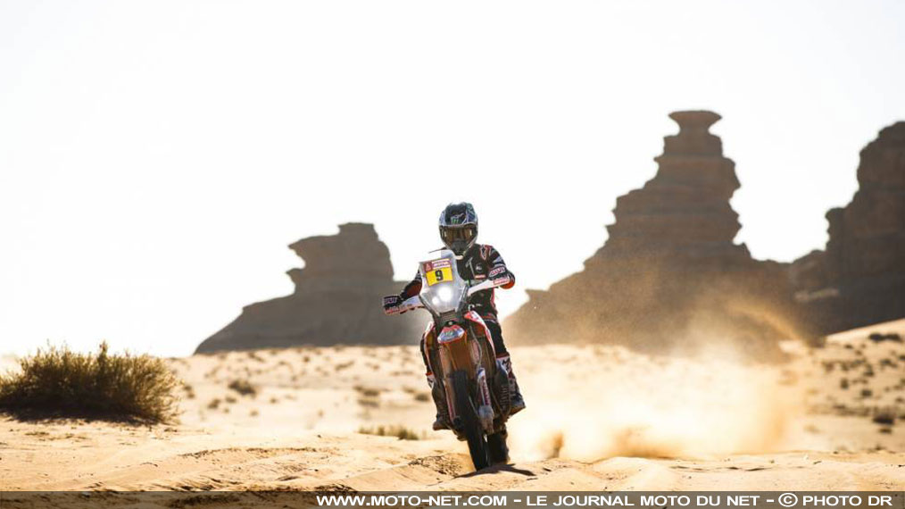Dakar moto 2020 étape 3 : Brabec et Honda triomphent d'une journée de galère