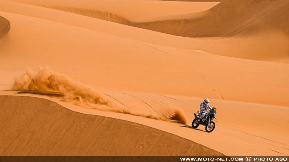 Dakar moto 2021 Étape 4 : Xavier de Soultrait en tête 