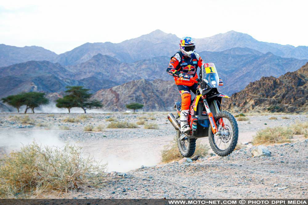 Dakar moto 2020 étape 5 : Price (KTM) revient sur Brabec (Honda)