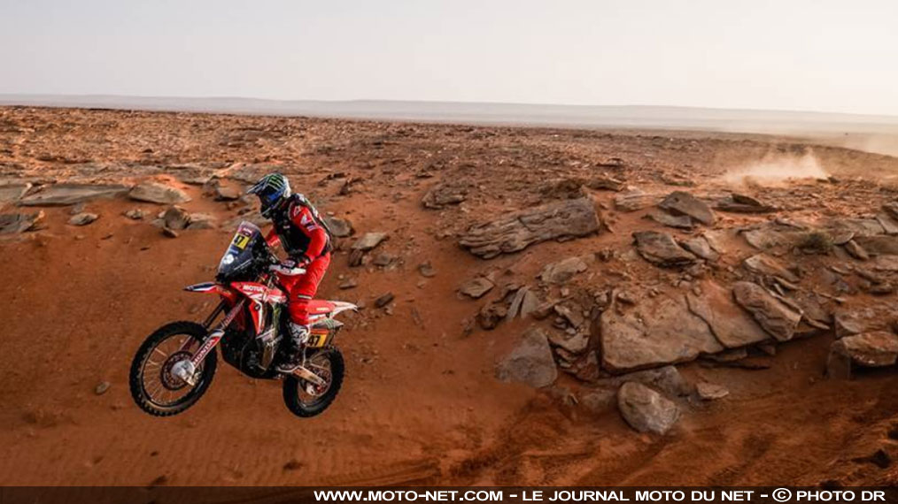 Dakar moto étape 9 : Honda en position de force suite au retrait de Price (KTM)