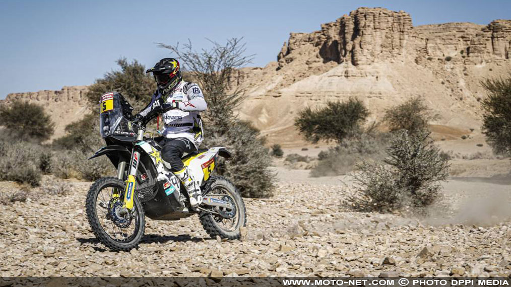Dakar moto 2020 étape 9 : première victoire de Quintanilla (Husqvarna) 