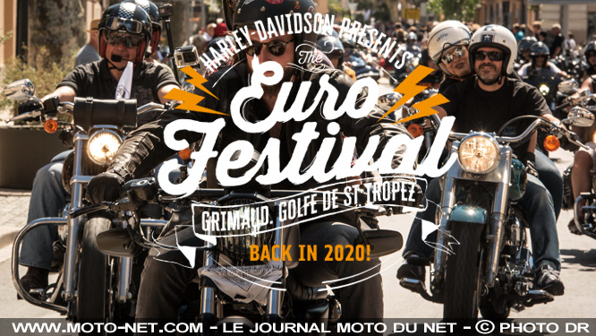 Pas d'Euro Festival Harley-Davidson 2019 : rendez-vous en 2020