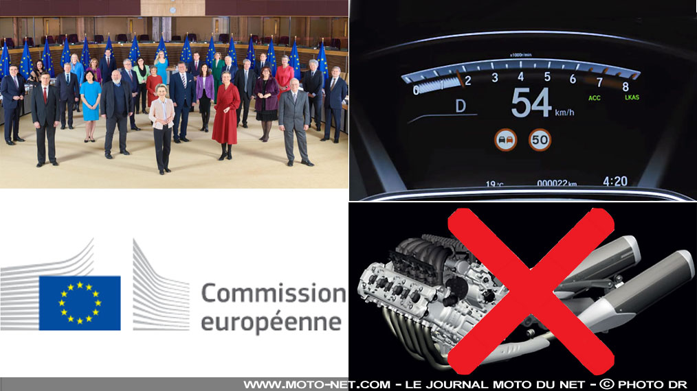 L'Europe impose des limiteurs de vitesse pour 2022 et veut la fin du thermique en 2035 !