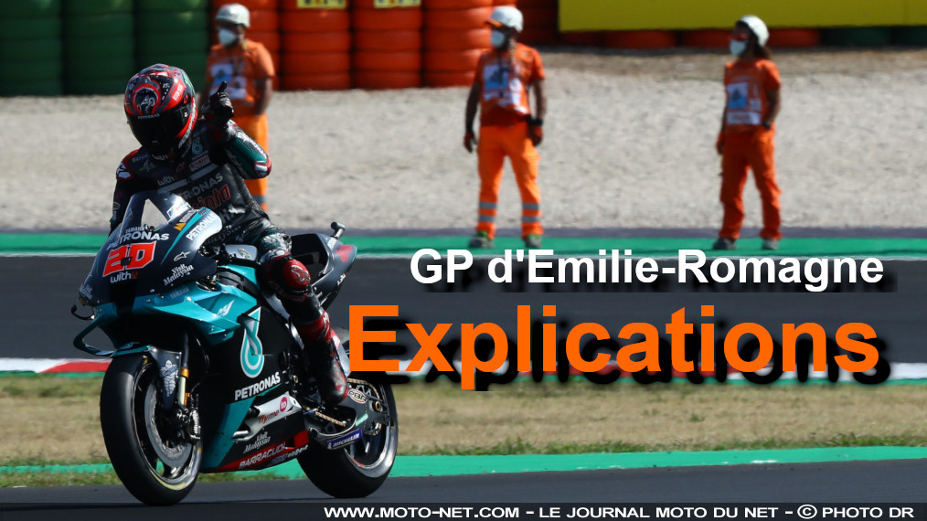 Les pilotes s'expliquent après le GP d'Émilie Romagne MotoGP 2020