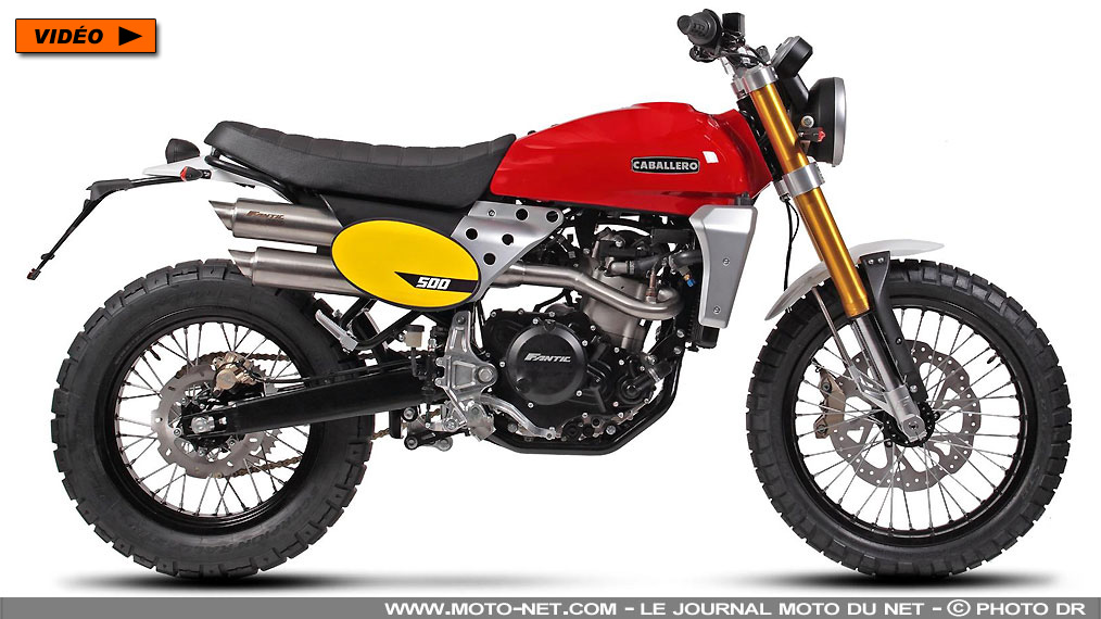 Les Fantic Caballero Scrambler et Flat Track sont prêtes pour 2018 