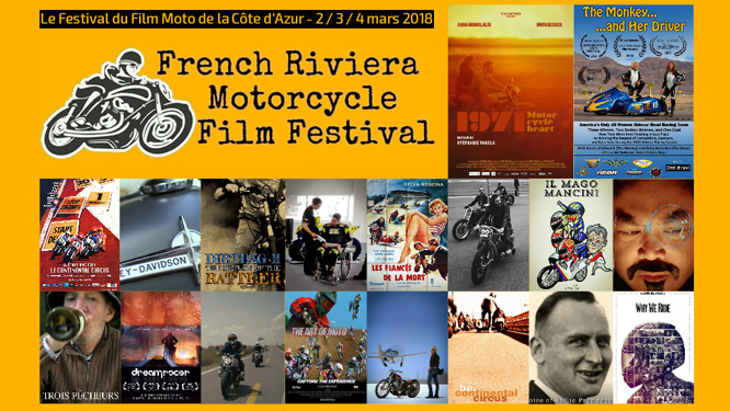 Sélection officielle du French Riviera Motorcycle Film Festival
