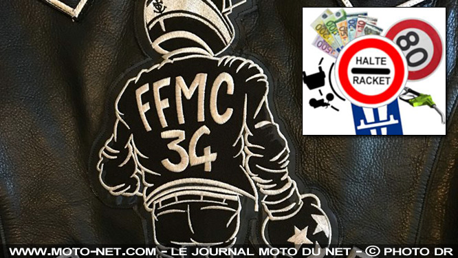 La FFMC 34 organise une manifestation de "motards jaunes" samedi 1er décembre à Montpellier