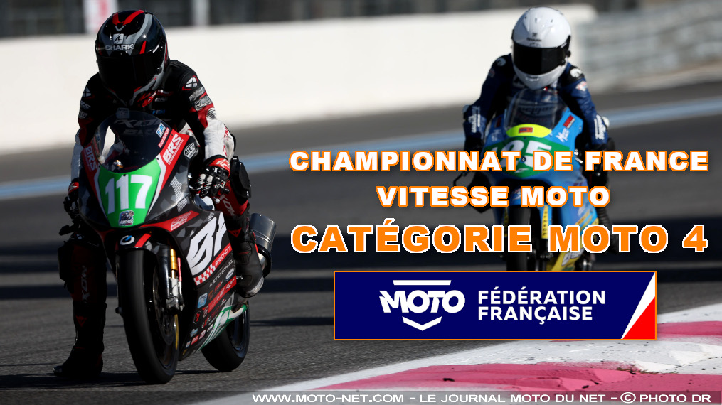 La FFM crée une nouvelle catégorie Moto4 pour les jeunes pilotes moto français 