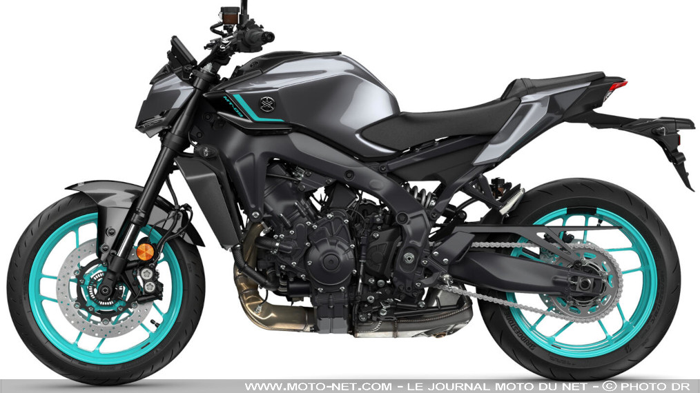 Fiche technique moto Yamaha MT-09 2024