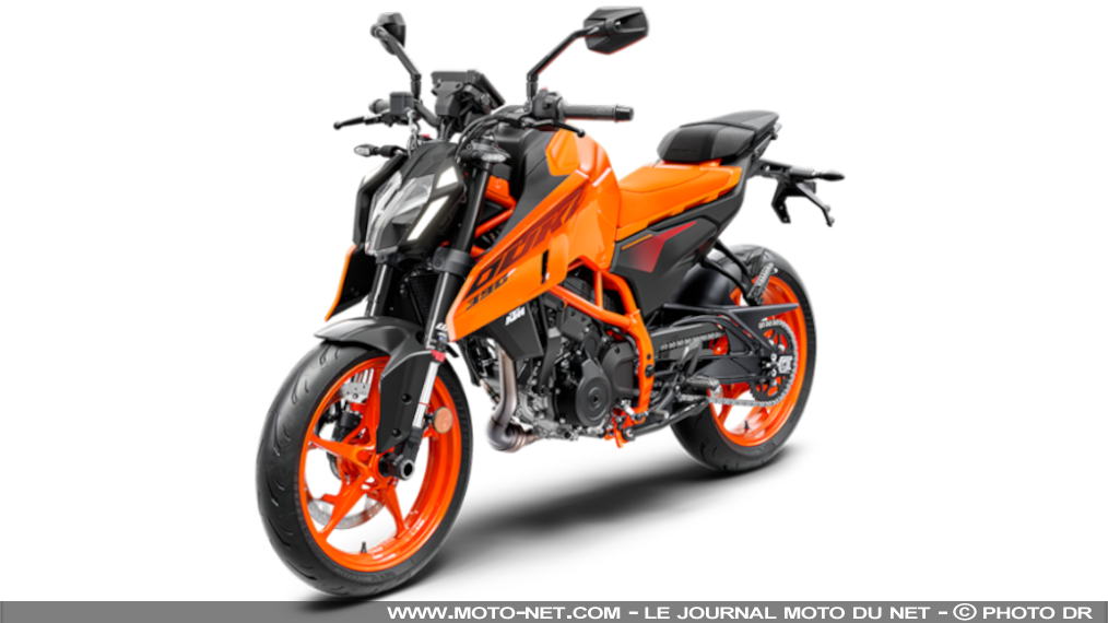 Fiche technique moto KTM 390 Duke 2024