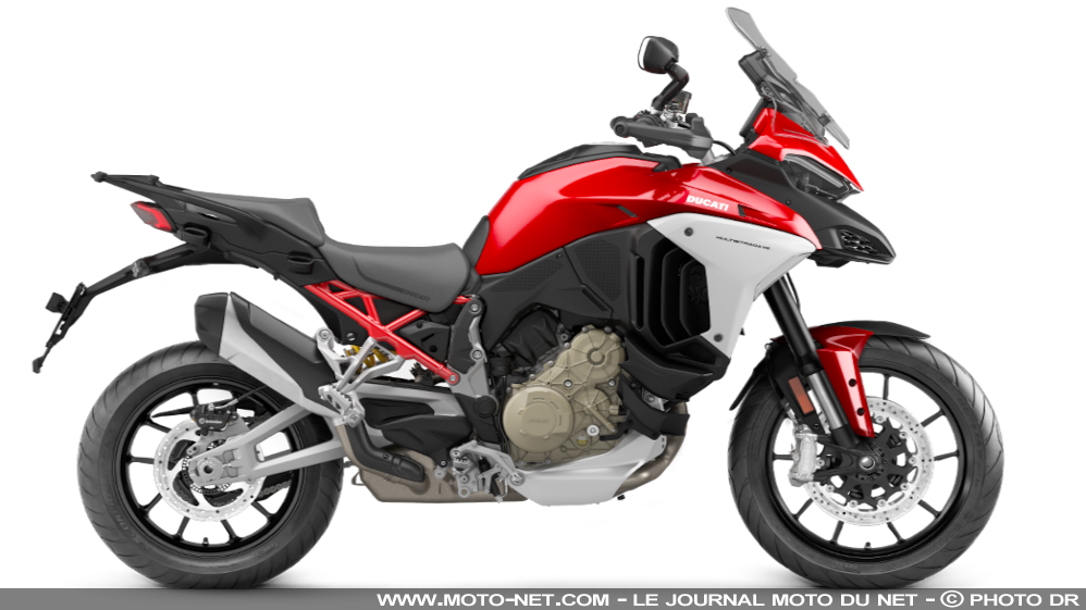 Support GPS Téléphone Pour Ducati Multistrada V4 2021-2024 - Fixation Aluminium - Compatible V4 S/RS/Rally