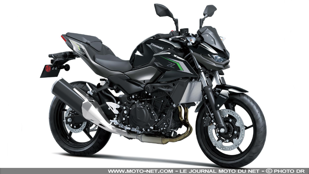 Fiche technique moto Kawasaki Z500 2024