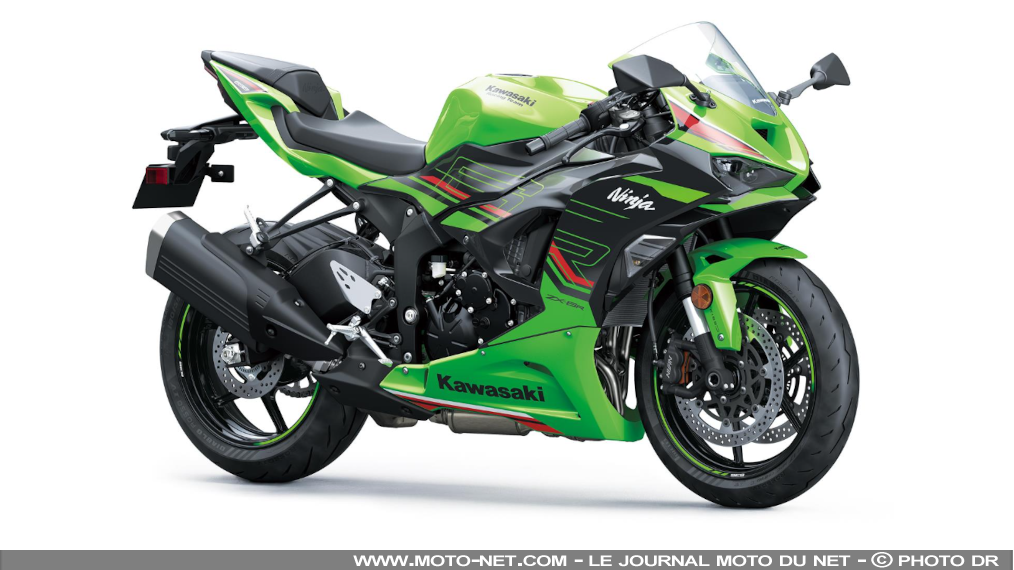 Fiche technique moto Kawasaki Ninja ZX-6R 2024