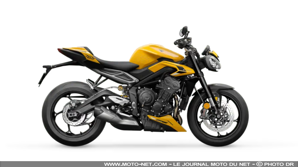 Fiche technique moto Triumph Street Triple 765 RS 2024