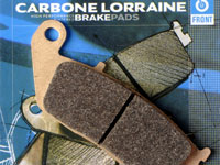 Plaquettes de freins Carbone Lorraine A3+ et RX3
