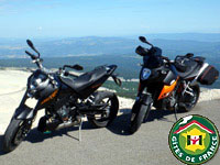 L'Ardèche souhaite la bienvenue aux motards !