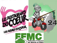 La FFMC 24 organise une collecte pour les Restos du coeur