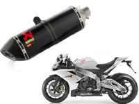 Aprilia équipe la RSV4 en Akrapovic Slip-On pour 1 euro