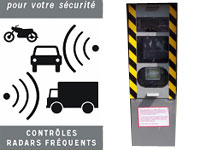 Nouvelle signalisation des radars automatiques le 3 août