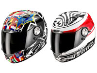 Casques moto : Scorpion dévoile ses décorations 2012 sur Facebook