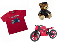 Produits dérivés moto : Triumph pense aux enfants !
