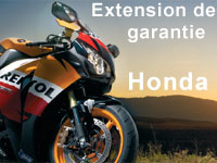 Honda propose une extension de garantie moto d'un an