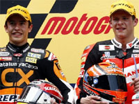 Valence : Marquez forfait, Bradl champion du monde Moto 2