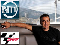 Jean Alesi consultant pour NT1 au GP de France moto 2011