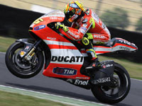 Moto GP : Rossi de retour au Mugello avec la Ducati GP12