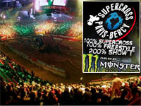 Moto Cross : Chisholm remporte le SX de Bercy 2011