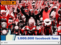 Vidéo : Ducati fête son million de fans sur Facebook