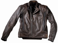 Blouson en cuir moto Mac Adam K01