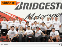 Bridgestone fête sa 100ème victoire en Moto GP