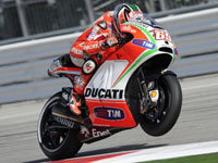 Moto GP : Ducati continue ses tests à Misano