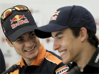 Marquez et Pedrosa chez Honda-Repsol jusqu'en 2014