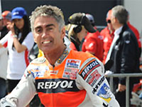 Mick Doohan sur une Honda RCV au GP d'Australie...