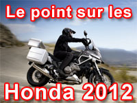 Toutes les infos et les tarifs des nouveautés Honda 2012