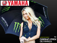 Le GP de France 2012 dans la tribune Yamaha